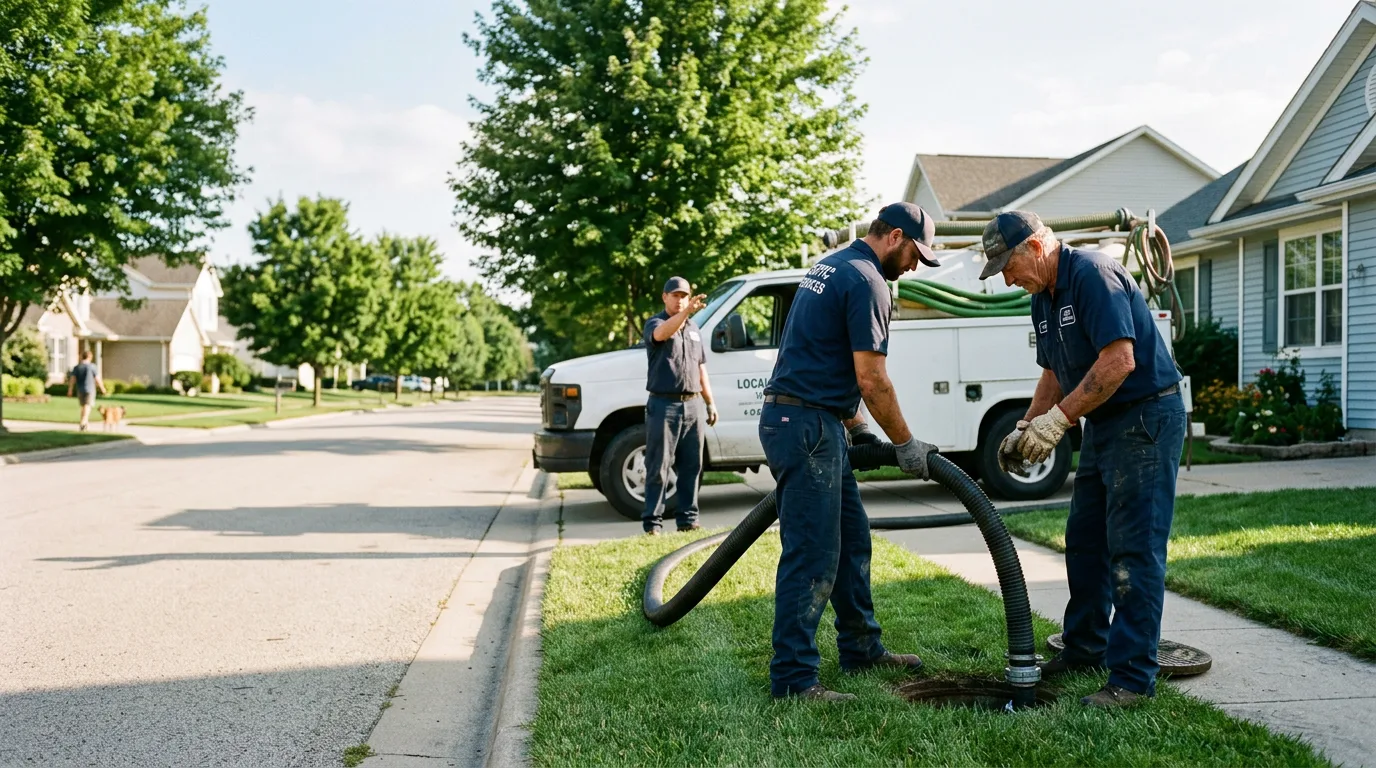 Septic Tank Cleaning in Saint Francis, WI